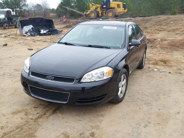 2G1WD58CX69323683 - 2006 CHEVROLET IMPALA SUP შავი ფოტო 2