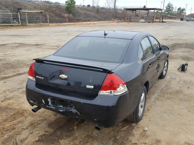 2G1WD58CX69323683 - 2006 CHEVROLET IMPALA SUP შავი ფოტო 4