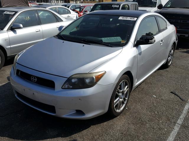 JTKDE177960136804 - 2006 TOYOTA SCION TC SILVER photo 2
