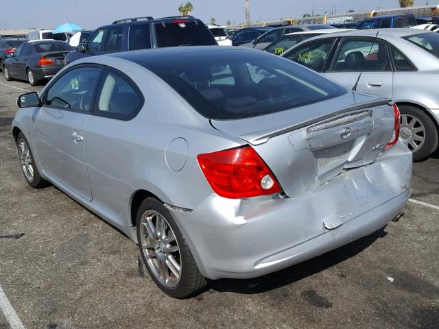 JTKDE177960136804 - 2006 TOYOTA SCION TC SILVER photo 3
