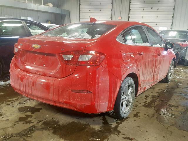 1G1BA5SM6G7230378 - 2016 CHEVROLET CRUZE L RED photo 4