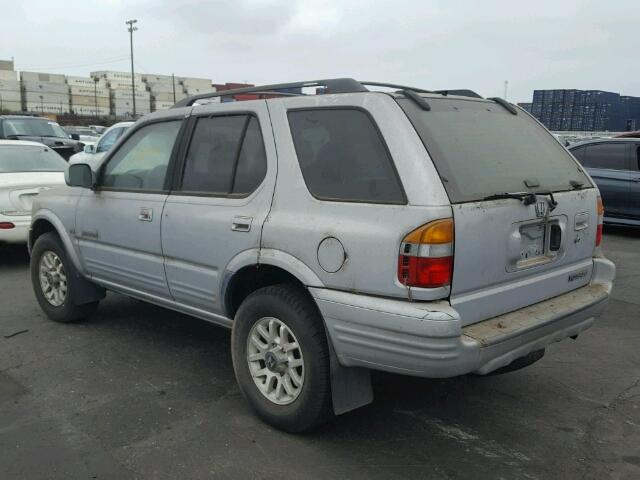 4S6CK58W8Y4411490 - 2000 HONDA PASSPORT E SILVER photo 3