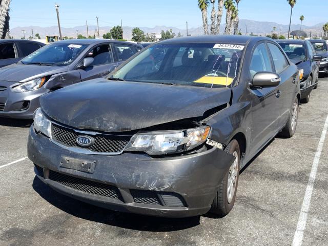 KNAFU4A22A5218528 - 2010 KIA FORTE EX BROWN photo 2