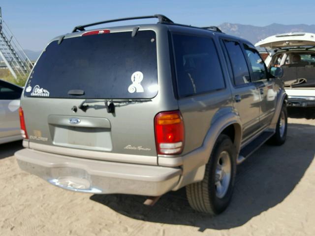 1FMZU74E5YUA60091 - 2000 FORD EXPLORER E GREEN photo 4