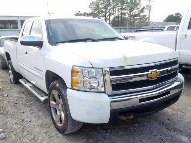 1GCEC29J39Z163996 - 2009 CHEVROLET SILVERADO WHITE photo 1