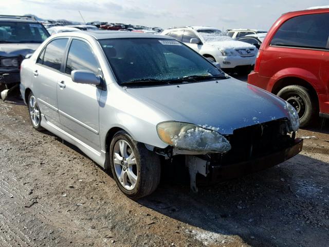 2T1BY32E46C550778 - 2006 TOYOTA COROLLA XR SILVER photo 1