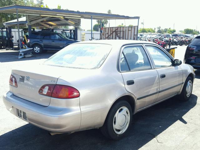 1NXBR12EXWZ005202 - 1998 TOYOTA COROLLA VE GRAY photo 4