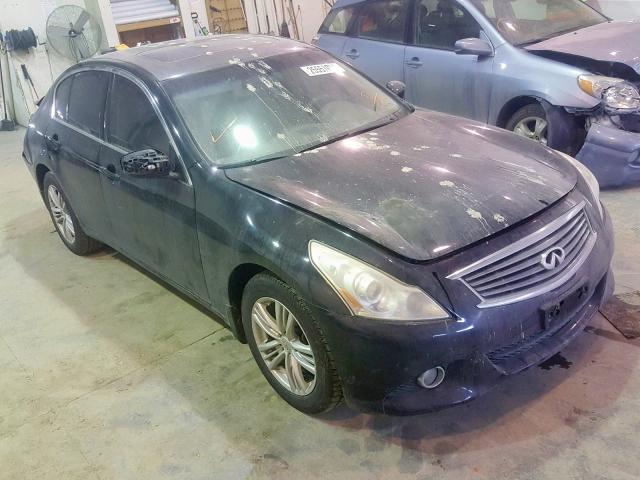 JN1CV6AR4AM457521 - 2010 INFINITI G37 BLACK photo 1