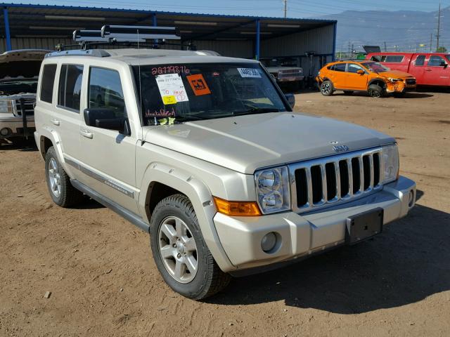 1J8HG58276C363722 - 2006 JEEP COMMANDER SILVER photo 1