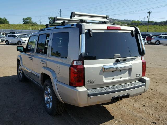 1J8HG58276C363722 - 2006 JEEP COMMANDER SILVER photo 3