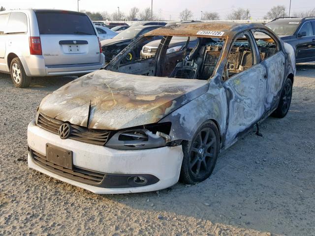 3VW1K7AJ3DM390901 - 2013 VOLKSWAGEN JETTA BASE Այրված լուսանկար 2