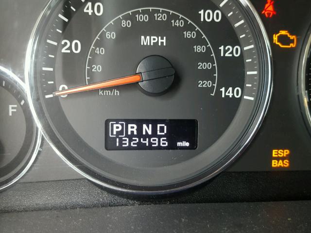 1J8HG48K49C501103 - 2009 JEEP COMMANDER ვერცხლისფერი ფოტო 8