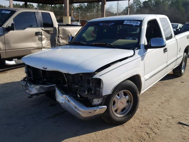 2GTEC19TX21261238 - 2002 GMC NEW SIERRA WHITE photo 10