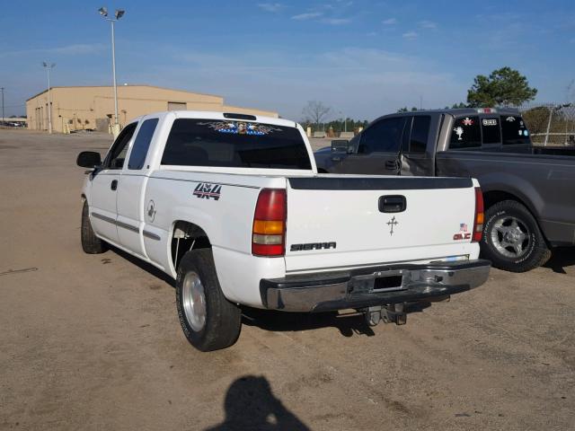 2GTEC19TX21261238 - 2002 GMC NEW SIERRA WHITE photo 3