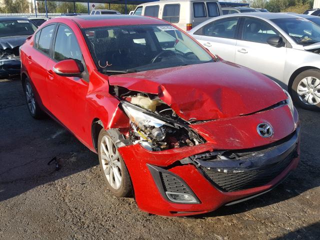 JM1BL1S54A1239674 - 2010 MAZDA 3 S RED photo 1