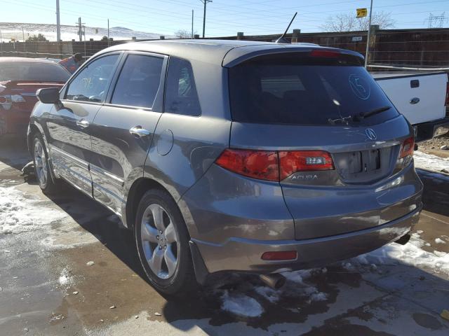 5J8TB18527A019202 - 2007 ACURA RDX TECHNO BROWN photo 3