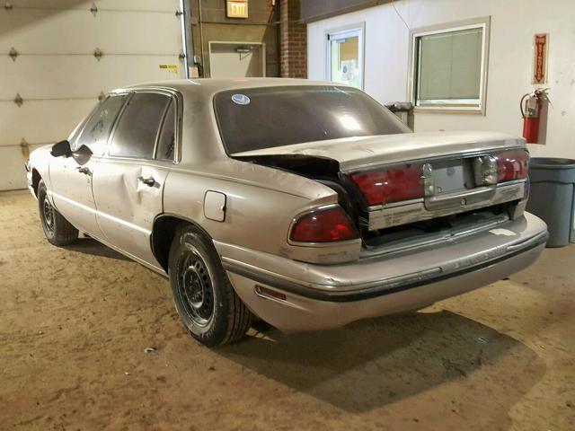 1G4HP52K3VH424433 - 1997 BUICK LESABRE CU BEIGE photo 3