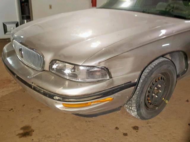 1G4HP52K3VH424433 - 1997 BUICK LESABRE CU BEIGE photo 9