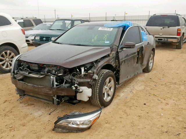 1G11C5SL2FF309869 - 2015 CHEVROLET MALIBU 1LT 棕色 照片 2
