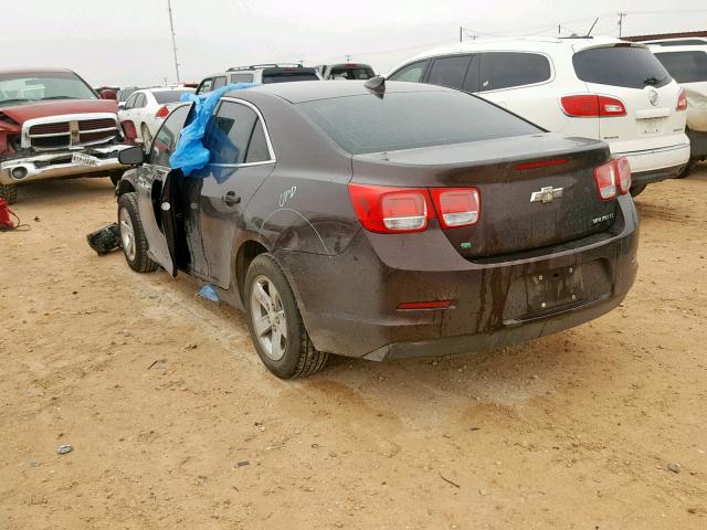 1G11C5SL2FF309869 - 2015 CHEVROLET MALIBU 1LT 棕色 照片 3