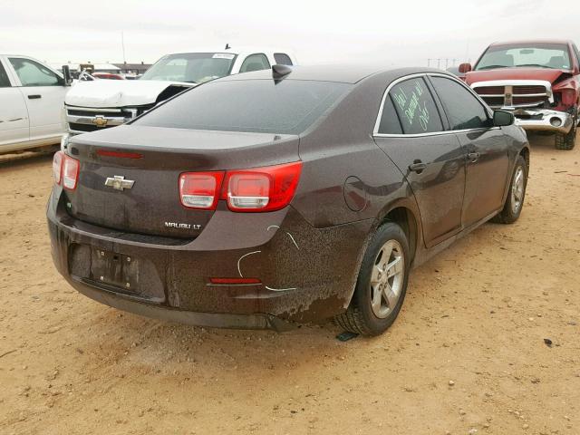 1G11C5SL2FF309869 - 2015 CHEVROLET MALIBU 1LT 棕色 照片 4