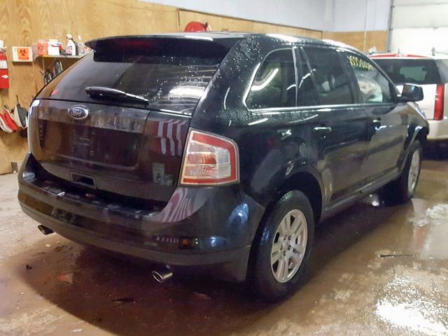 2FMDK48C18BA08471 - 2008 FORD EDGE SEL BLACK photo 4