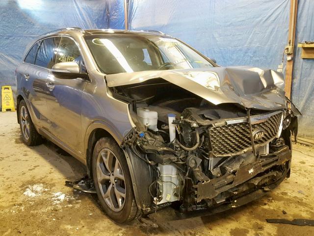 5XYPKDA57GG113197 - 2016 KIA SORENTO SX GRAY photo 1