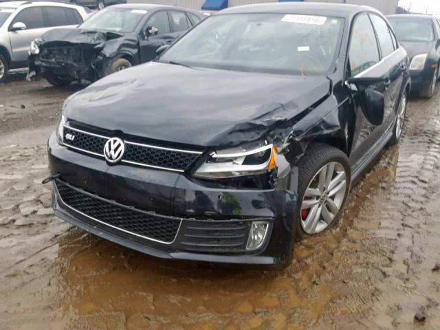 3VW4S7AJ1DM280409 - 2013 VOLKSWAGEN JETTA GLI BLACK photo 9