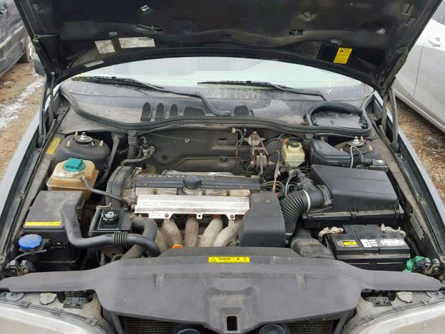 YV1LS5580W1512227 - 1998 VOLVO S70 BLACK photo 7