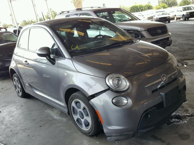 3C3CFFGE2DT744812 - 2013 FIAT 500 ELECTR CHARCOAL photo 1