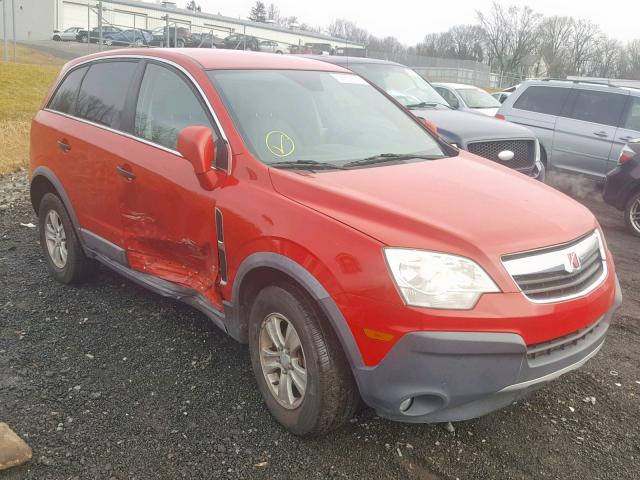 3GSCL33P19S529384 - 2009 SATURN VUE XE RED photo 1