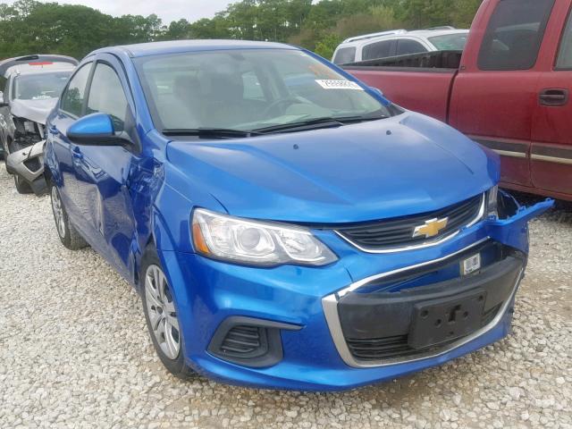 1G1JB5SH6H4176398 - 2017 CHEVROLET SONIC LS 蓝色 照片 1