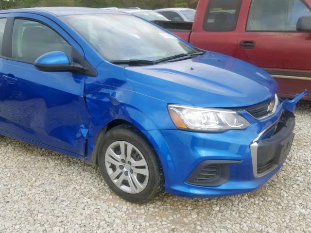1G1JB5SH6H4176398 - 2017 CHEVROLET SONIC LS 蓝色 照片 10