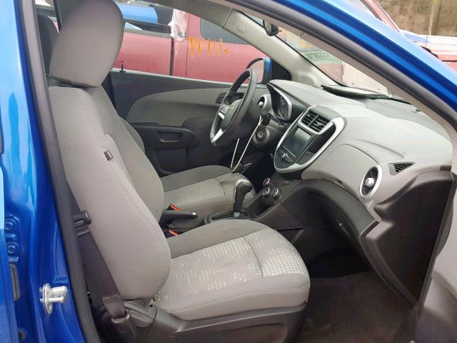 1G1JB5SH6H4176398 - 2017 CHEVROLET SONIC LS 蓝色 照片 5