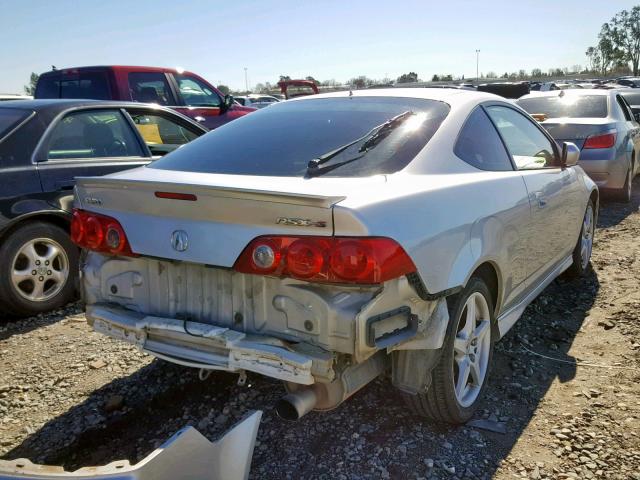 JH4DC53026S013216 - 2006 ACURA RSX TYPE-S SILVER photo 4