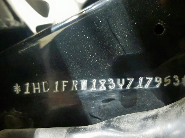 1HD1FRW183Y717953 - 2003 HARLEY-DAVIDSON FLHRCI BLUE photo 19