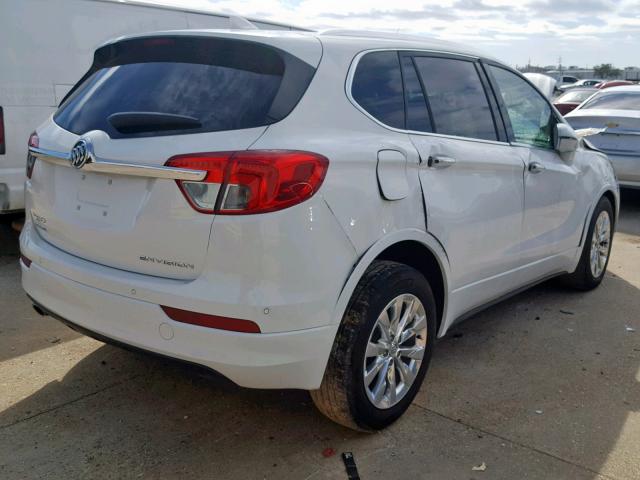 LRBFXBSA3HD194730 - 2017 BUICK ENVISION E WHITE photo 4