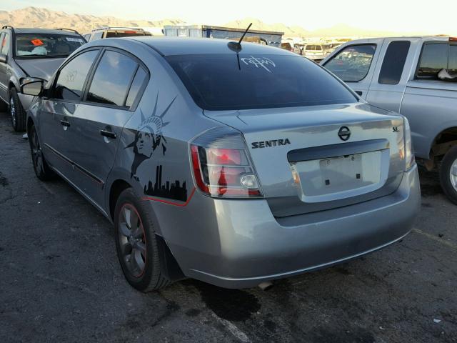 3N1AB6AP5AL610416 - 2010 NISSAN SENTRA 2.0 SILVER photo 3