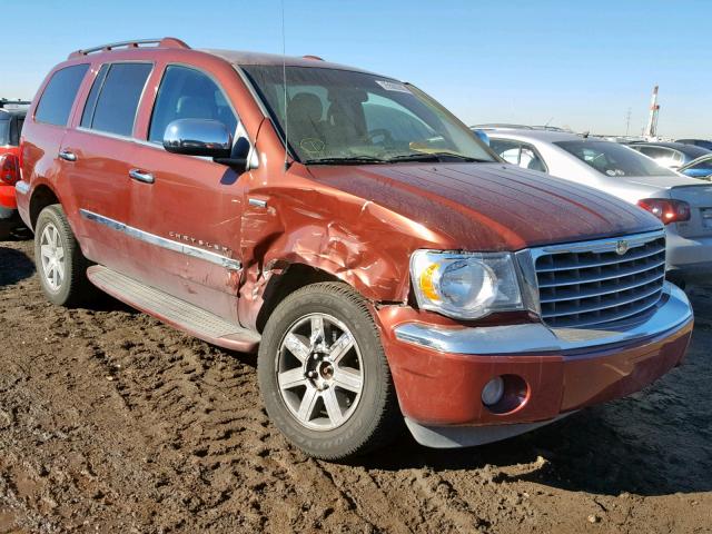 1A8HW58NX8F147510 - 2008 CHRYSLER ASPEN LIMI BURGUNDY photo 1