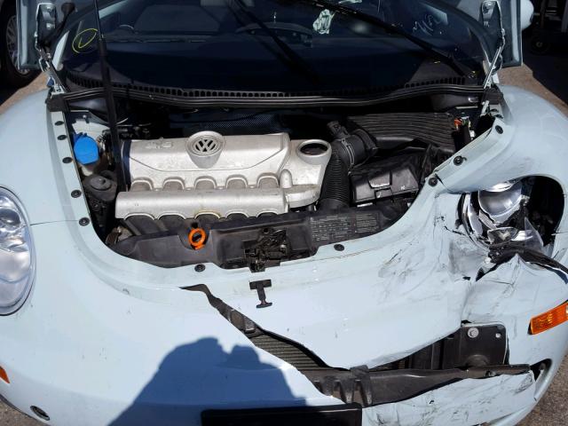 3VWRG3AG6AM036660 - 2010 VOLKSWAGEN NEW BEETLE ლურჯი ფოტო 7