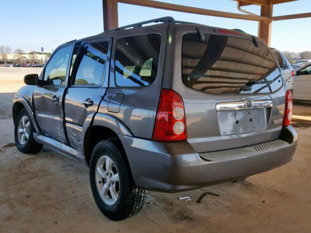 4F2YZ06155KM45192 - 2005 MAZDA TRIBUTE S CHARCOAL photo 3