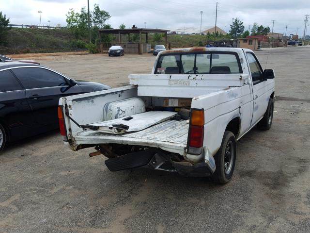 1N6SD11S4NC345263 - 1992 NISSAN TRUCK SHOR WHITE photo 4