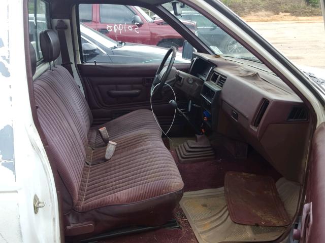 1N6SD11S4NC345263 - 1992 NISSAN TRUCK SHOR WHITE photo 5