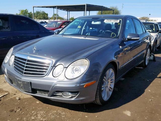 WDBUF56X07B071133 - 2007 MERCEDES-BENZ E 350 GRAY photo 2