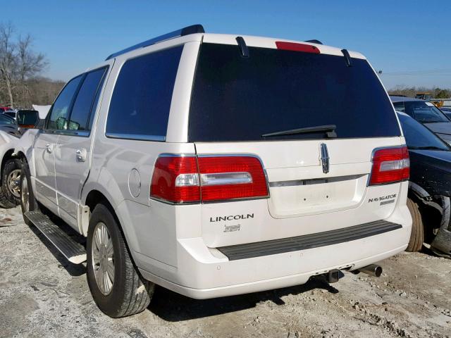 5LMJJ2J57BEJ08184 - 2011 LINCOLN NAVIGATOR WHITE photo 3