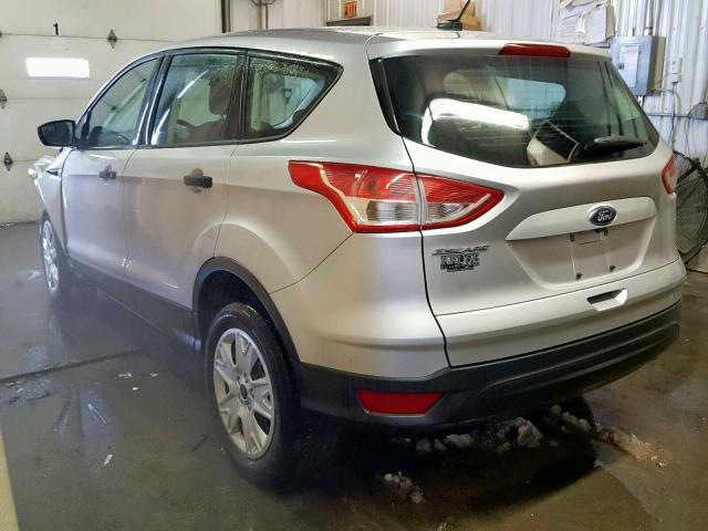 1FMCU0F71GUC79981 - 2016 FORD ESCAPE S SILVER photo 3