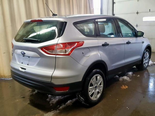 1FMCU0F71GUC79981 - 2016 FORD ESCAPE S SILVER photo 4