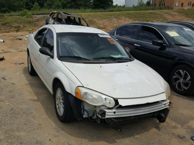 1C3EL56R24N268819 - 2004 CHRYSLER SEBRING LX WHITE photo 1