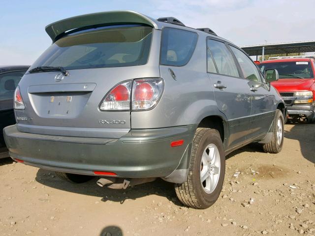 JTJHF10U810175640 - 2001 LEXUS RX 300 GRAY photo 4