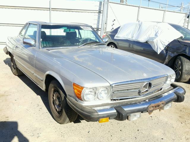 WDBBA45AXCB013828 - 1982 MERCEDES-BENZ 380 SL SILVER photo 1